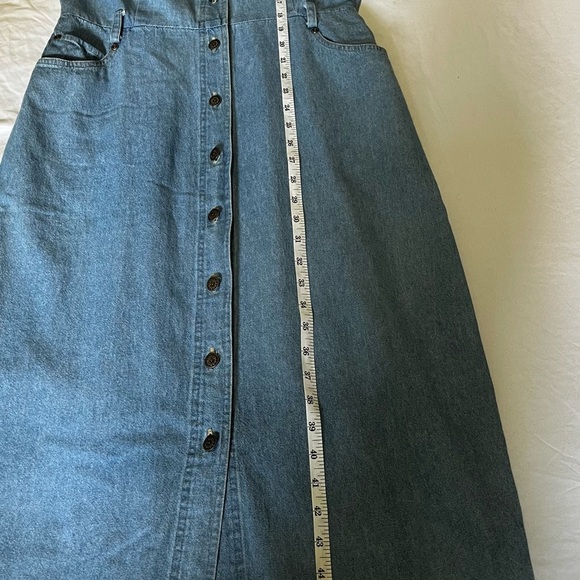 Robbie Bee Light Blue Denim Shirt Dress - Picture 7 of 9